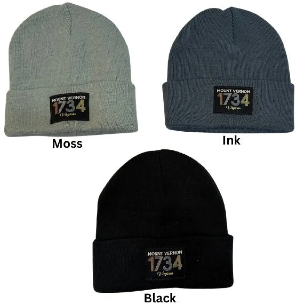 Beanie - Mount Vernon - 1734 - Hat