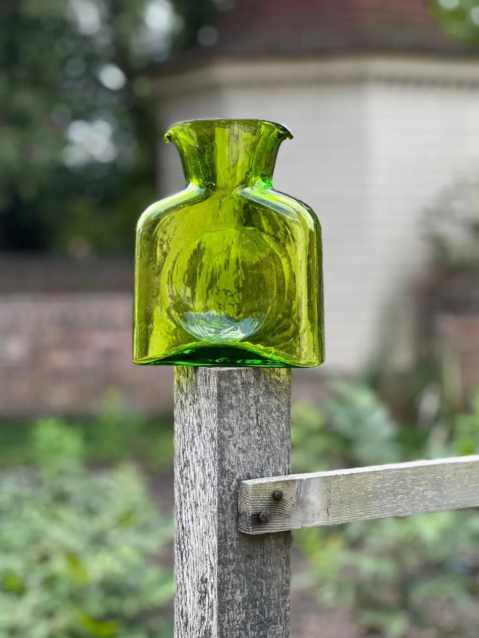 Blenko Water Bottle - Olive Water Bottle - Large or Mini