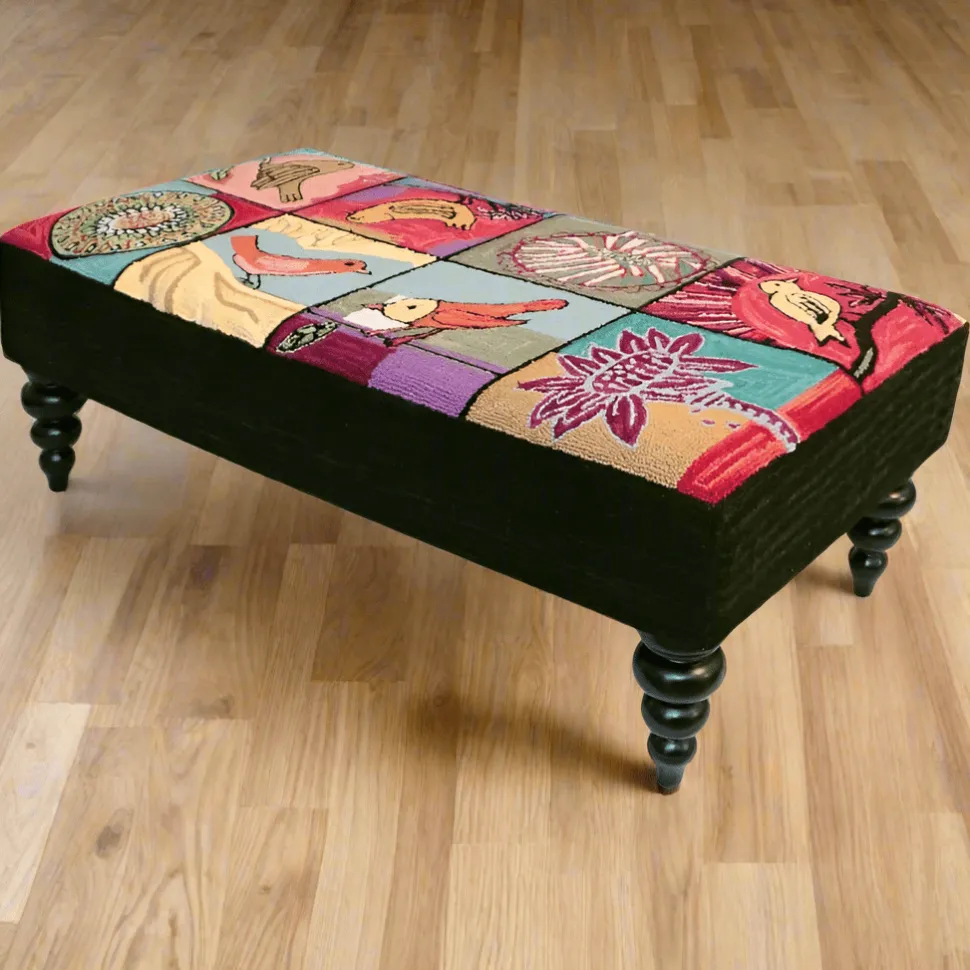 Bloomer Bird Bench - By Michaelian Home