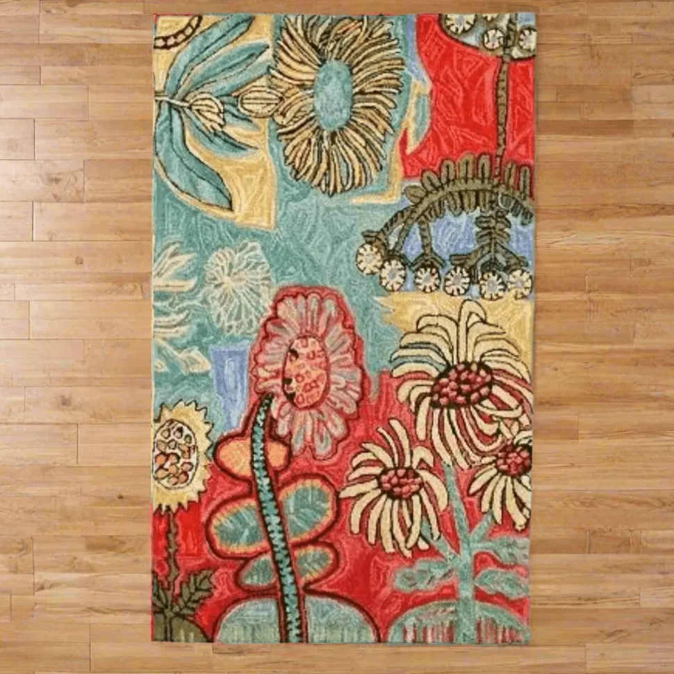 Bloomer Mum Rug - By Michaelian Home
