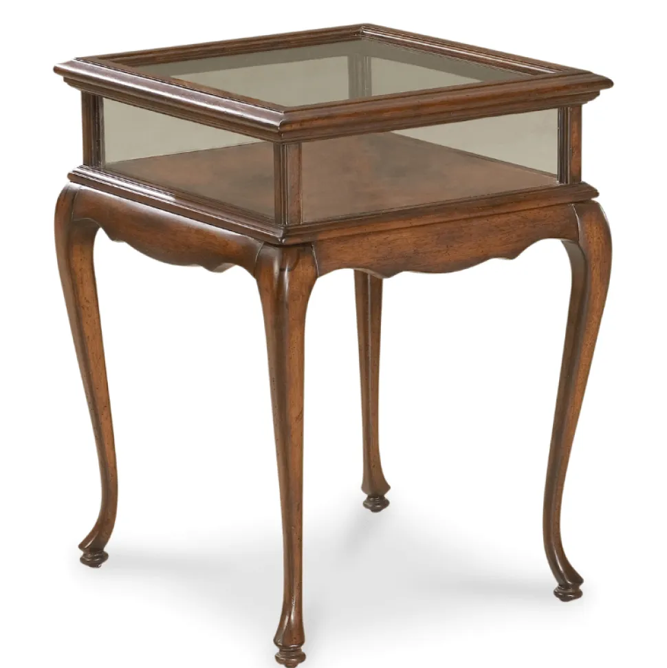 Burton Curio Table- Cherry By Butler Specialty