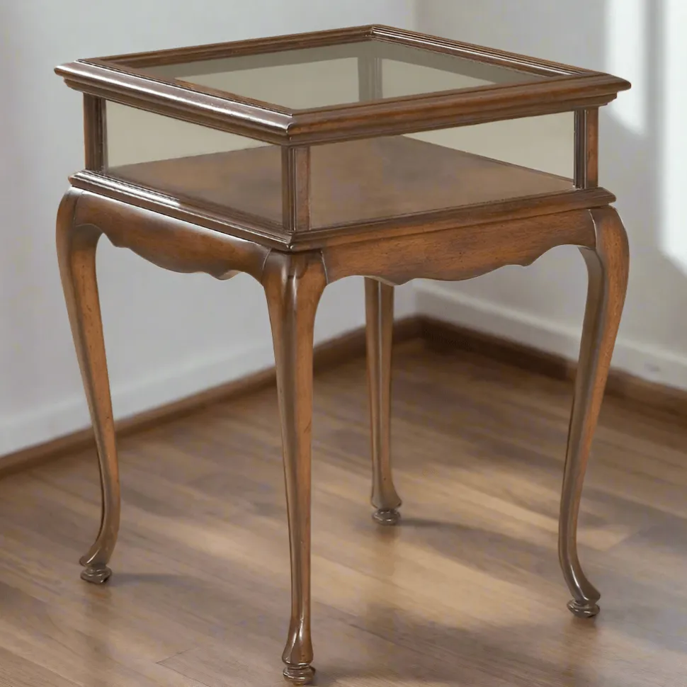 Burton Curio Table- Cherry By Butler Specialty