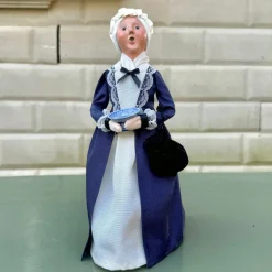 Byers' Choice Martha in Navy Caroler