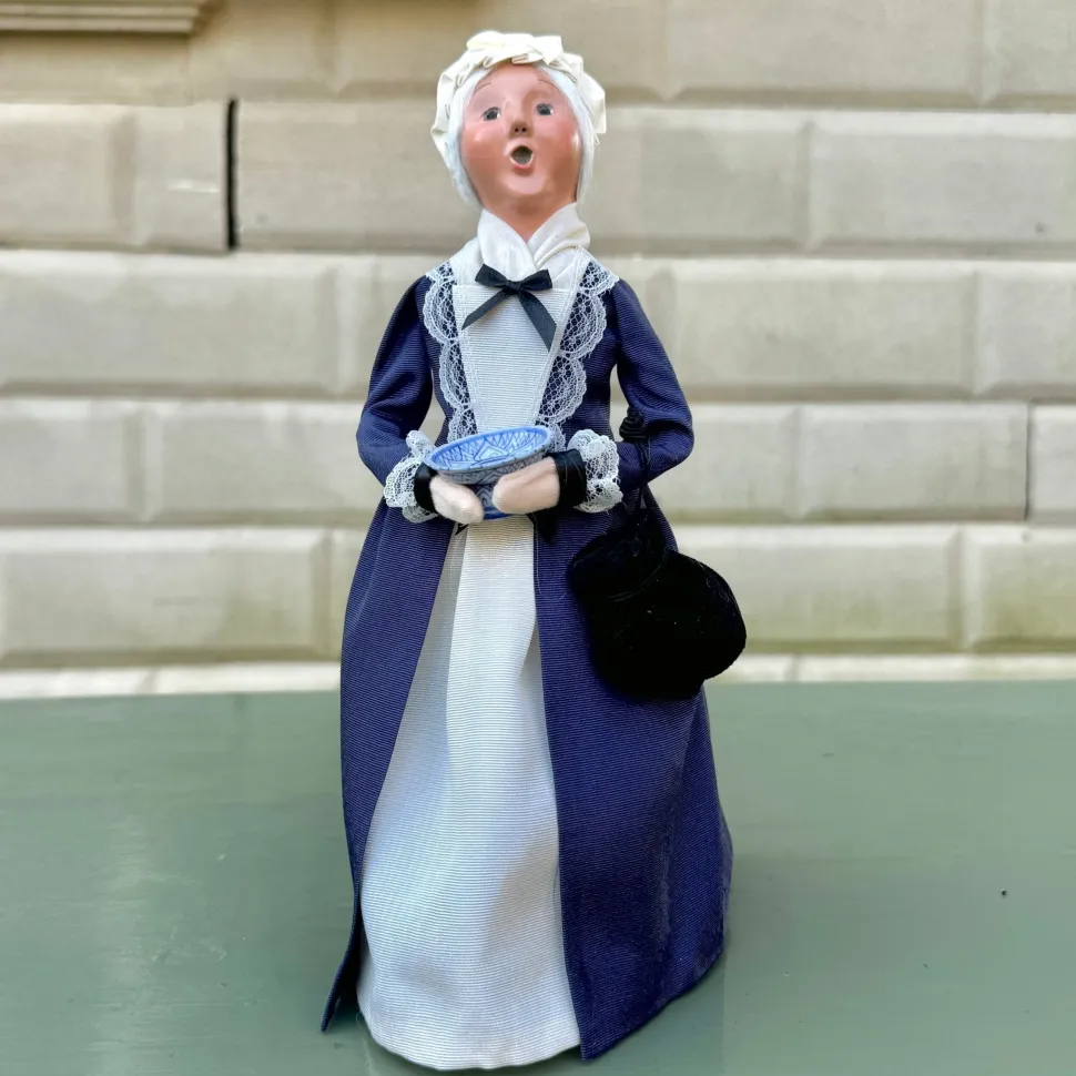 Byers' Choice Martha in Navy Caroler