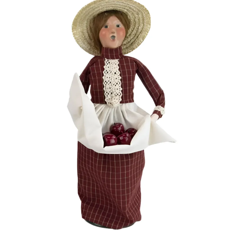 Byers' Choice Woman With Apples