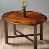 Carlisle Oval Wood Coffee Table- Cherry by Butler Specialty