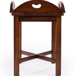 Carlisle Oval Wood Coffee Table- Oak by Butler Specialty