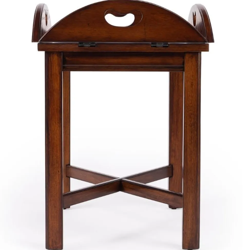 Carlisle Oval Wood Coffee Table- Oak by Butler Specialty