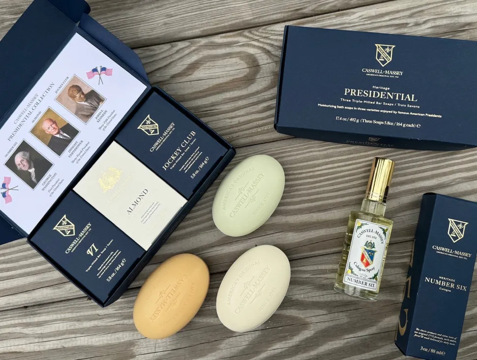 Caswell-Massey Presidential Soaps Set