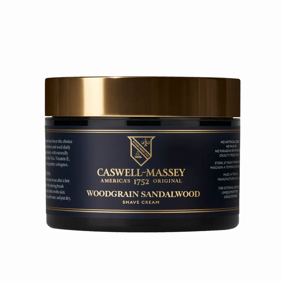 Caswell- Massey Woodgrain Sandalwood Shave Cream