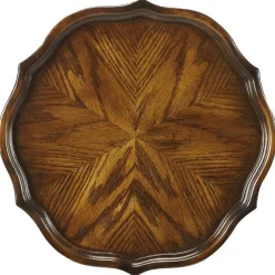 Chatsworth Pedestal Plant Stand- Oak By Butler Specialty