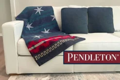 Commander in Chief Organic Cotton Throw - Pendleton Blanket