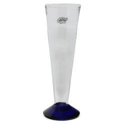 Crystal Pilsner with Cobalt Foot