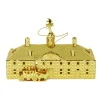 3D Brass Mount Vernon Mansion Ornament