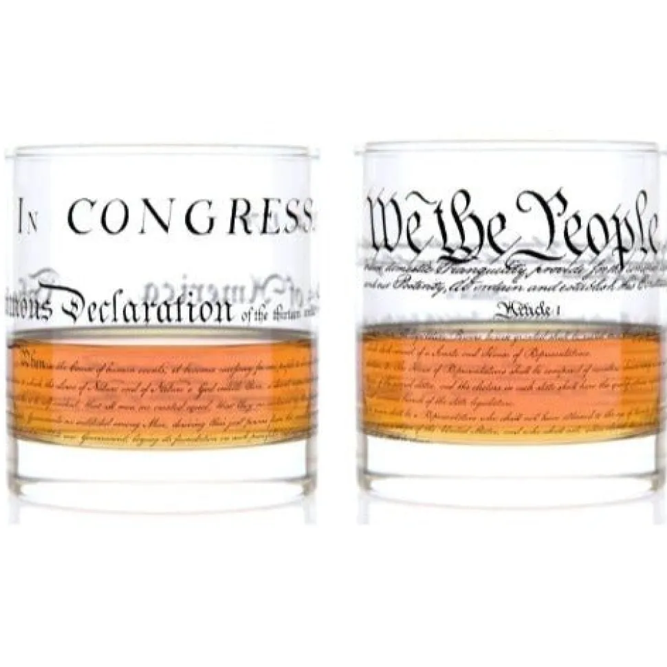 Declaration of Independence Glassware