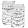 Declaration of Independence Tall Glassware