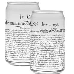Declaration of Independence Tall Glassware