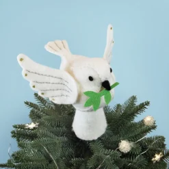Dove of Peace Felt Tree Topper