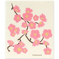 Eco-friendly Swedish Dishcloth - Cherry Blossoms