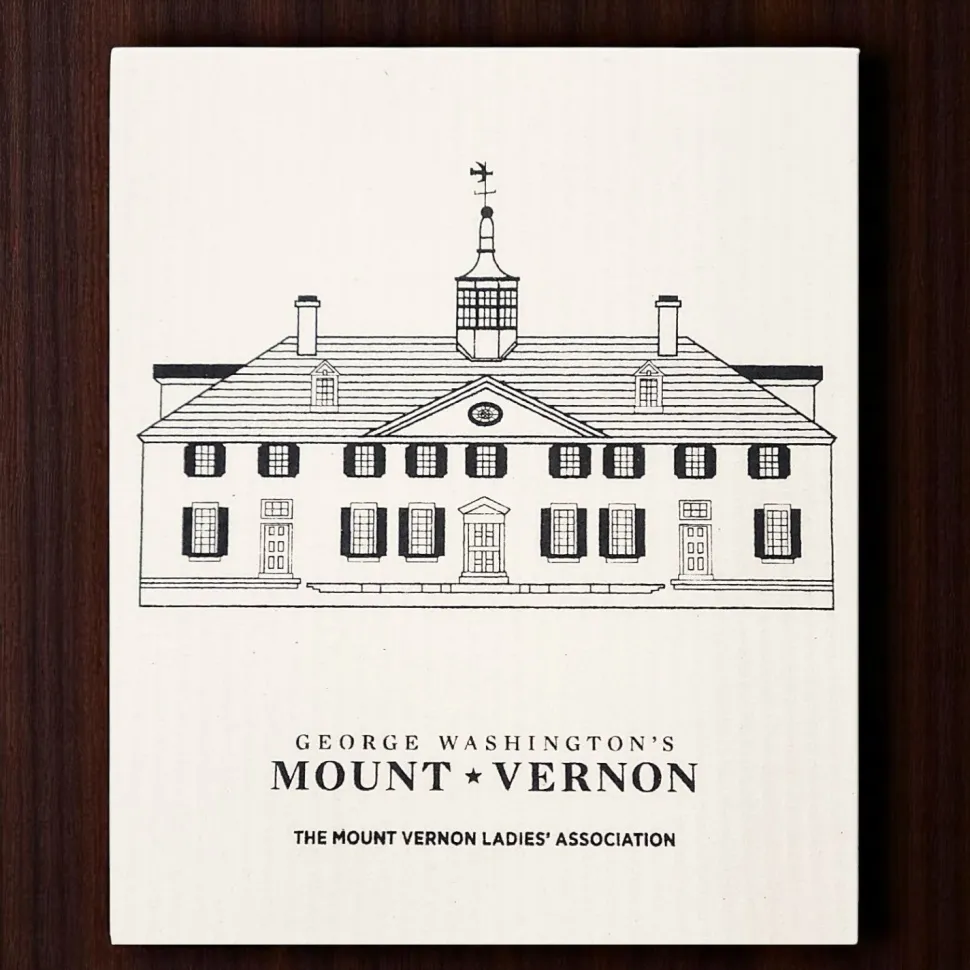 Eco-friendly Swedish Dish Cloth - George Washington's Mount Vernon