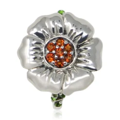 Front Parlor Garnet Sterling Silver Ring