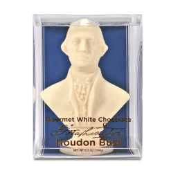 George Washington White Chocolate Bust