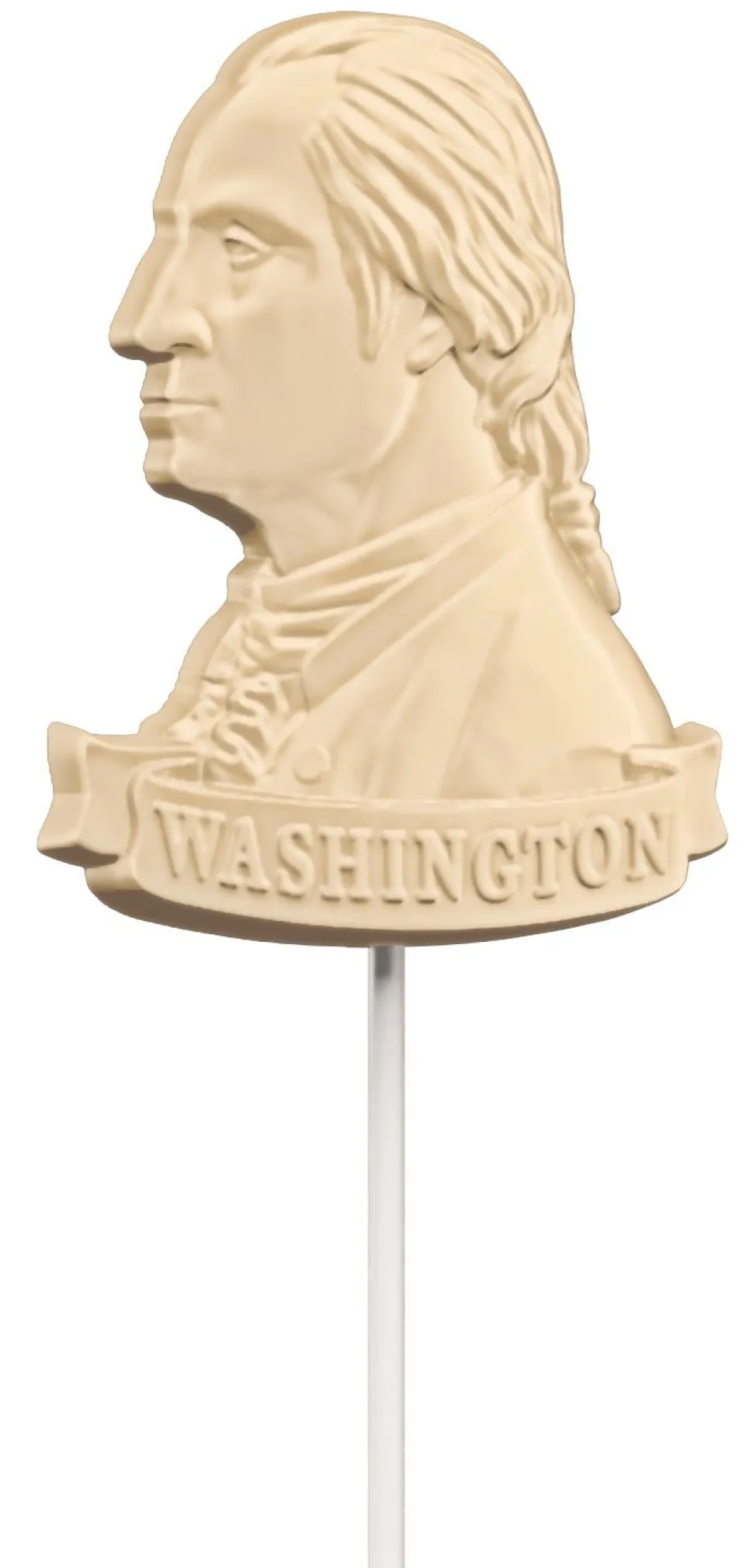 George Washington White Chocolate Pop
