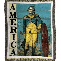 George Washington Woven Throw – Mount Vernon Exclusive