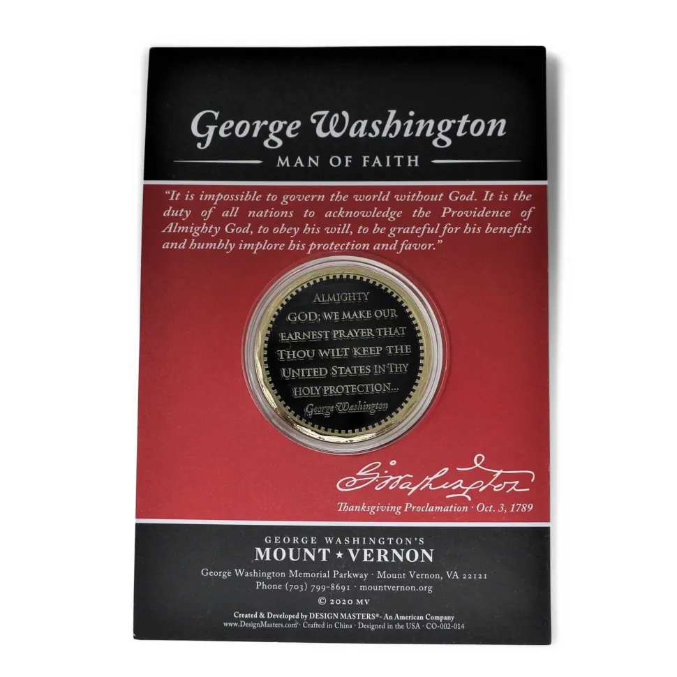 GW in Prayer Challenge Coin - Second Edition