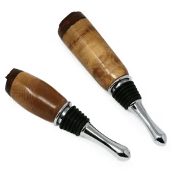Historic Raw-Edged Wood Bottle Stopper - Wine Stopper