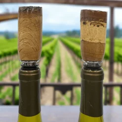 Historic Raw-Edged Wood Bottle Stopper - Wine Stopper