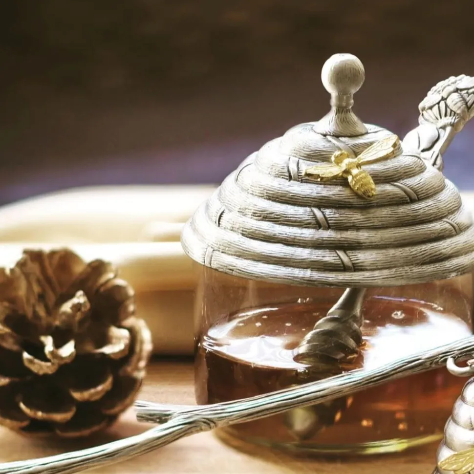 Honey Pot with Dipper