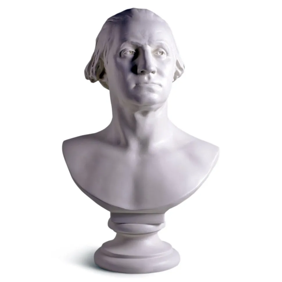 Houdon Bust of George Washington, 24"