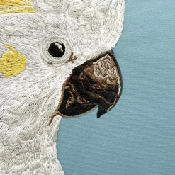 Indoor Outdoor Cockatoo Pillow