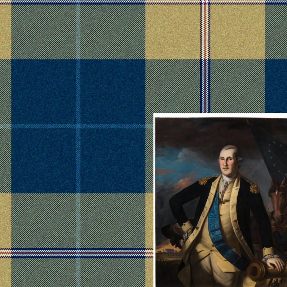 Lambswool Tartan Cape