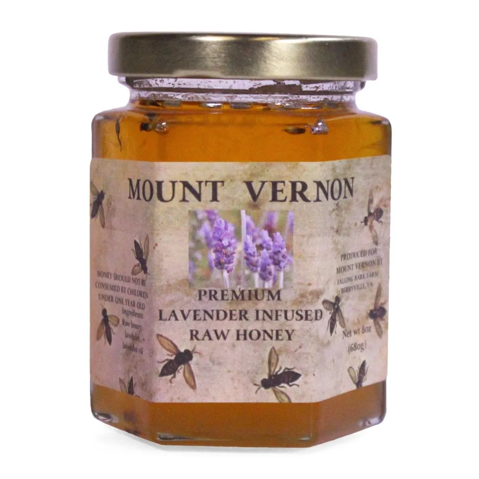 Lavender Infused Raw Honey