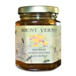 Lemon Infused Raw Honey