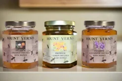 Lemon Infused Raw Honey
