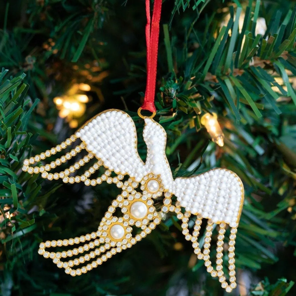 Martha's Pearl Dove Ornament