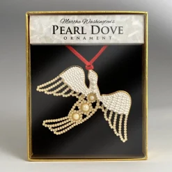 Martha's Pearl Dove Ornament