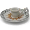 Martha Washington States China Chamberstick