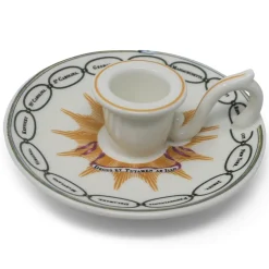 Martha Washington States China Chamberstick