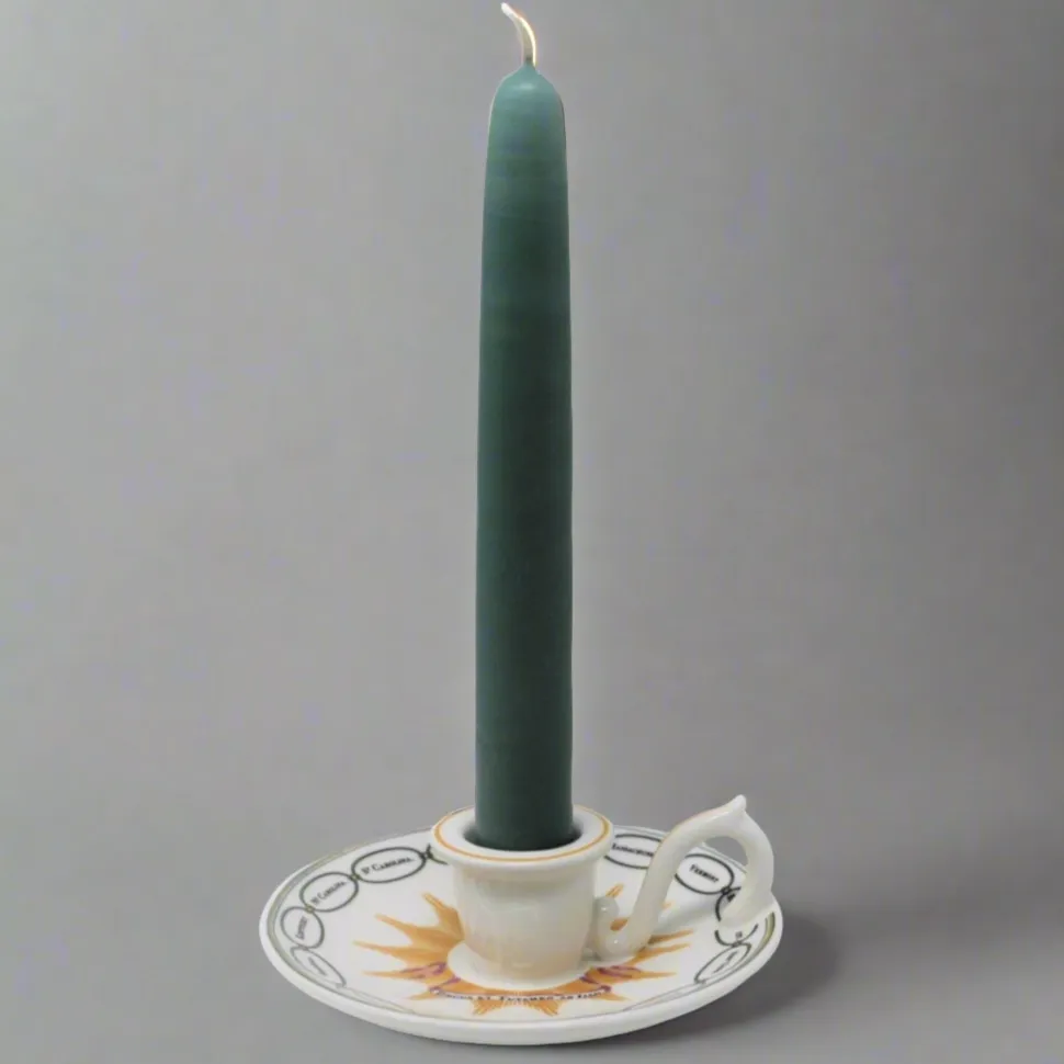 Martha Washington States China Chamberstick
