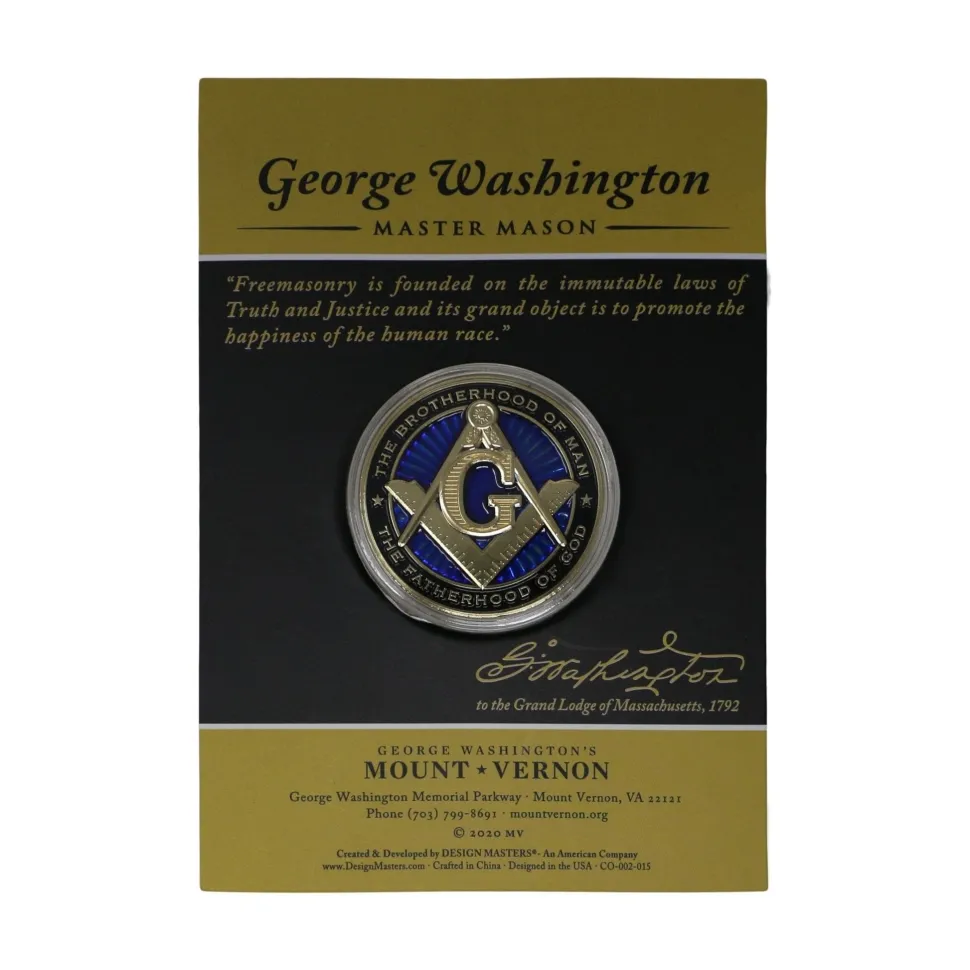 Master Mason Challenge Coin - Third Edition