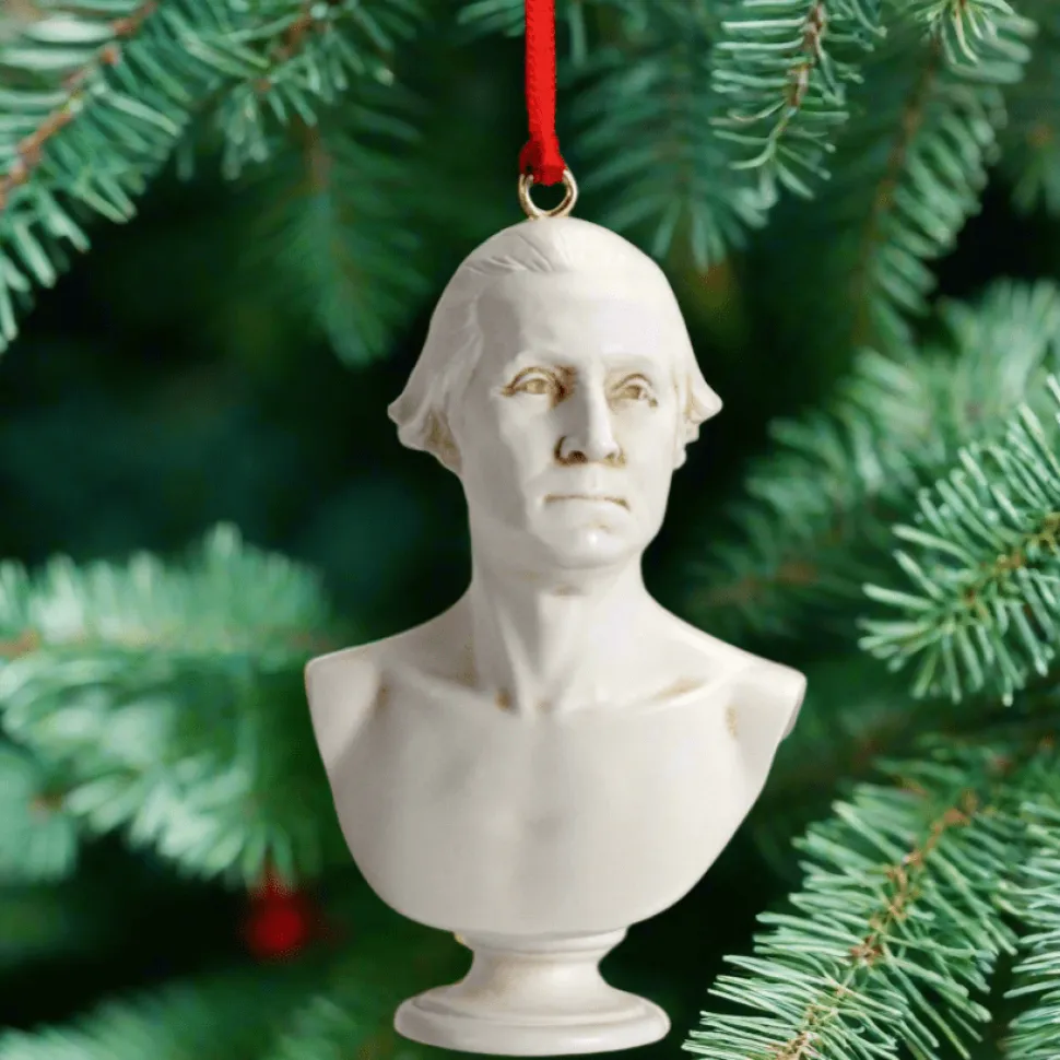 Mini George Washington Bust Ornament