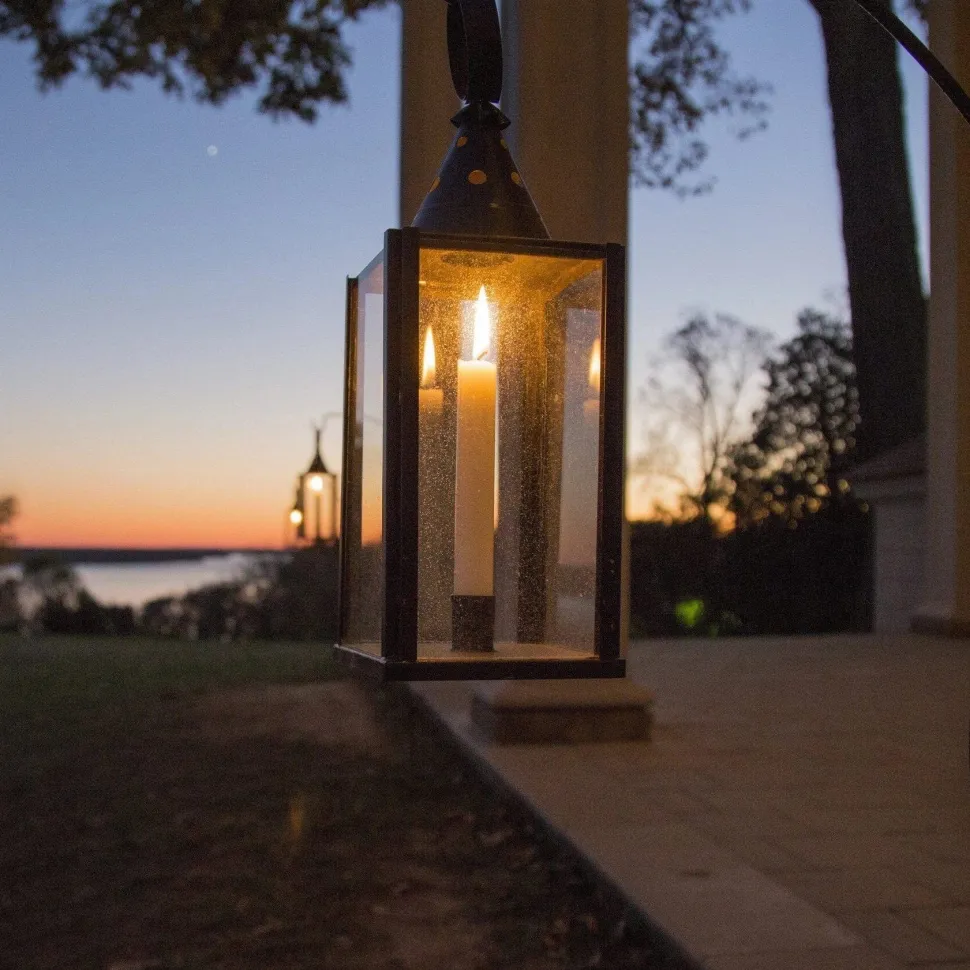 Mount Vernon Colonial Black Lantern