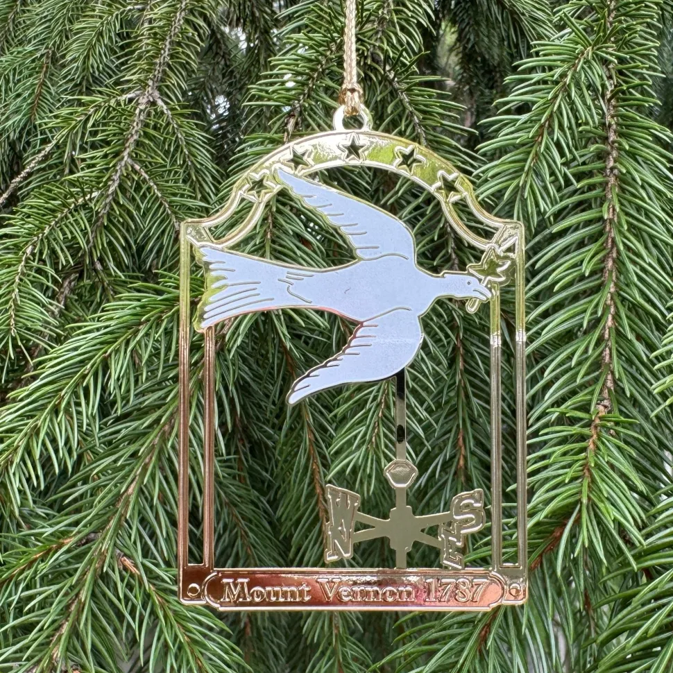 Mount Vernon Dove of Peace Ornament