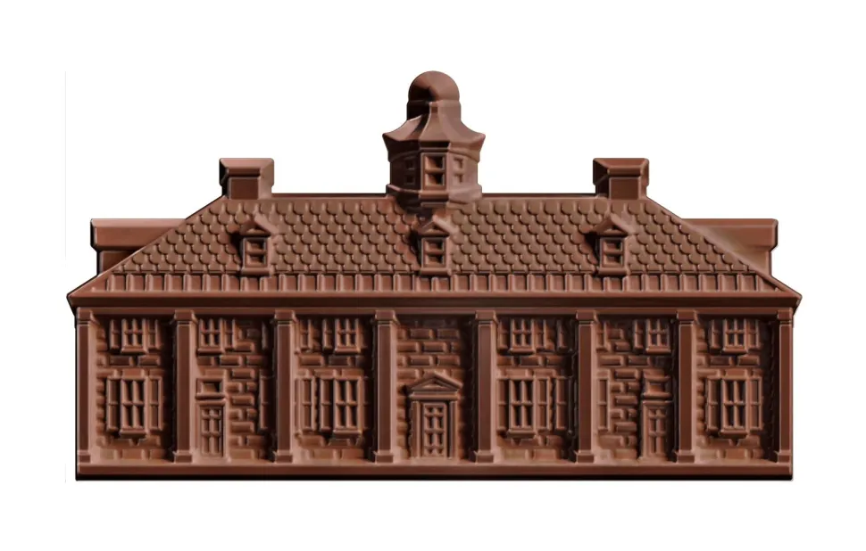 Mount Vernon Mansion Milk Chocolate - East Front