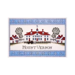Mount Vernon Mansion Shell Border - Cross Stitch Kit