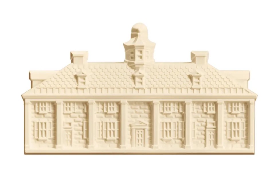 Mount Vernon Mansion White Chocolate West Front